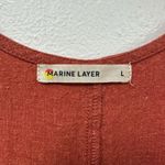 Marine layer  Sydney Beach Wide Leg Jumpsuit in Baked Clay Size L Photo 3