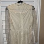 Gunne Sax Vintage  Cream Tiered Ruffled Gown Bridal Cottage Prairie 1970s dress Photo 9