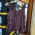J.Crew Always Leopard Animal Print Velvet Tank Top J4954 Sleeveless Shirt Size 4 Photo 7