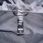 SKIMS  Hotel Collection Black Satin Long Sleeve Sleep Shirt Dress MEDIUM Photo 2