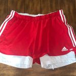 Adidas Red Shorts Size L Photo 0