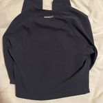 Adanola  Blue/Grey Long Sleeve Crop Top Photo 2
