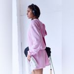 Free People Movement NWT FP Movement Such A Flirt Romper in Powder Pink $98 Retail Photo 2