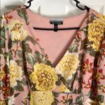 Allison Brittney  Pink and Yellow Floral Cottagcore Long Sleeve Dress Photo 1
