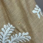 ZARA  NWT Women's embroidered tropical linen Blend shirt M RARE Photo 8