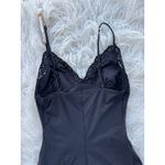 SKIMS  Fits Everybody Lace Triangle Onesie Onyx Size Large Photo 8