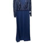 Mac Duggal EMBELLISHED LONG SLEEVE BODICE COLUMN DRESS Style #67887 Photo 8