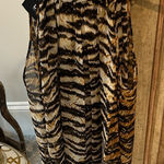 Dolce & Gabbana  Animal Print Sleeveless Blouse Photo 0