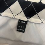 SheIn Black and White Mini Skirt Photo 4