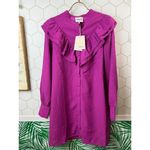 FRNCH Paris Robe Fleur in Violine Dress Photo 6