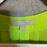 Joan Vass  Vibrant Green Button-Down Blouse Photo 1