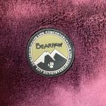 BEARPAW Fleece Jacket Women's Size XS Burgundy Outwear Photo 3