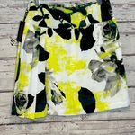Worthington Bold Floral Print Skirt with Pleated Side-6P Photo 1