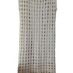 Eleven Six Crochet Midi Dress White Lotus Quiet Luxury Resortwear Tan Photo 9
