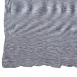 Aerie Navy Blue & White Striped Short Sleeve Oversized Lounge Tee Photo 3