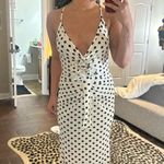 SheIn Polka Dot Dress Black White Photo 1