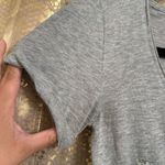 PINK - Victoria's Secret Y2K  Gray Holographic Sequin Bling Crest T Shirt XS Photo 4