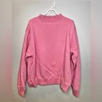 Parke Heritage Varsity Mock neck Sweatshirt Pink Size XXL Photo 3
