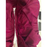 Women’s Burgundy/Wine Ruffled Off the Shoulder Ruched Sides One Piece Size XL Red Photo 3