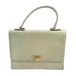 Valentino Garavani Vintage Leather Top Handle Bag with Gold-Tone Hardware Photo 0
