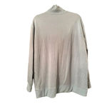 Title Nine  Muted Blue/Green 3/4 zip pull over w/funnel neck XL Photo 2