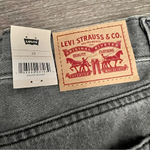 Levi's Womens Lo Pro Straight Leg Acid Wash Gray Splatter Jeans size 29 Photo 5