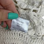 Retro Crochet Halter Bralette Crop Top Knit Bustier Cami Summer Blouse S/M White Size undefined Photo 8