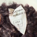 Ross & Snow Emilina Winter Boots in Deep Plum Shearling Buckles Lug Sole Sz 7 Black Photo 11