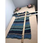 Hello Miss Midi Dress Women's Multicolored 100% Polyester Scoop Neck Photo 7