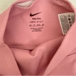 Nike Dri Fit Leggings High Waist Pink White Gym Athletic Pants Size XS Photo 2