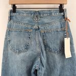 Slvrlake London Jeans SZ 27 NWT Shakedown Straight Leg Distress Denim High Waist Blue Photo 12