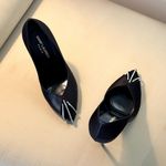 Saint Laurent
Martinique 110mm crystal-embellished pumps |Size 7.5 Photo 1