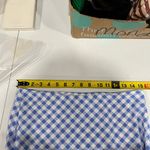 Forever 21 Blue Plaid Gingham Midi Aline Skirt Retro Womens Size Large Photo 3