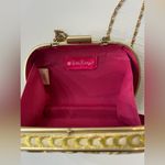 Lilly Pulitzer x Target Gold & White Clutch/Purse Photo 8