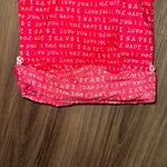 Victoria's Secret  L Pink Heart I Love You Pajama Pants Lounge Sleepwear Womens L Photo 3