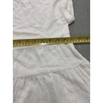 Umgee  Cream Pullover Dress Women's Size XL Tiered Tunic Dress Short Sleeve Boho Photo 9