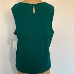 Nine West NWT Women's Texture Pleated Knit Top Photo 2