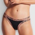 Seafolly NWOT  Wild Ones Brazilian Bikini Bottom in Bronze Size 10 / M Photo 0