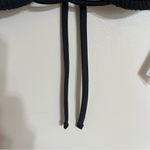 Shade & Shore  Women's 34B Bikini Top Black Push-Up Double Strap New Photo 5