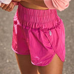 Free People Movement  The Way Home High Rise Shorts Fuchsia Photo 2