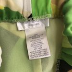 Worthington Green brown black low rise floral skirt w: elastic waist invisible zipper (Size 20W) Photo 2