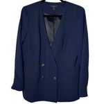 J.Crew French Girl Blazer Jacket Navy Blue 8 Photo 0