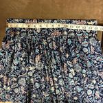 Y2K Old Navy Blue Floral Skirt with elastic waistband Photo 3