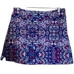 Tranquility by Colorado clothing skort sz large blue & pink Photo 0