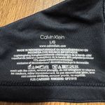 Calvin Klein  Womens Lightly Lined Wirefree Bra Black Size Large T-Shirt Bra Photo 5