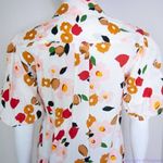 Kate Spade NEW ‎ botanical garden cotton button-front shirt floral print, size 00 Photo 6
