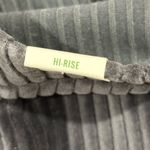 Aerie  Groove On Flared Pants Velvet Ribbed High Rise Gray Small New Lounge Boho Photo 7