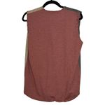 Jean Bell Colorblock Button Front Funky Arsty Vintage Vest Women’s Small Red Photo 1