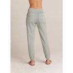 Bella Dahl  Womens Elastic Waist Drawstring Cropped Jogger‎ Pants Aqua Large NWT Photo 3