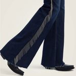 Ariat  R.E.A.L HIGH RISE FLARE w FRINGE LADIES JEANS Size 29L Photo 4